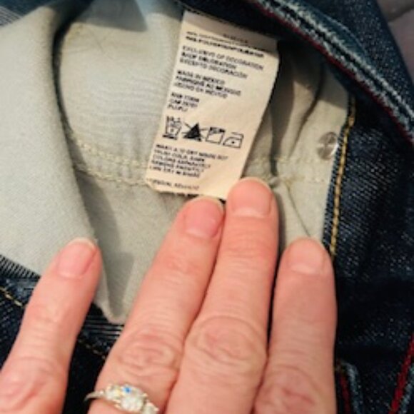 Tommy Hilfiger Y2K Women’s Plus Size 14 Hipster Bootcut Jeans 2005 Vintage Denim - Picture 4 of 7